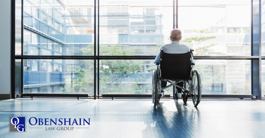 person in wheelchair